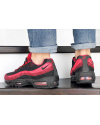 Купить Мужские кроссовки Nike Air Max 95 OG бордовые с черным