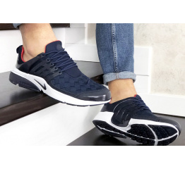 Мужские кроссовки Nike Air Presto TP QS темно-синие с белым
