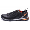 Мужские кроссовки Nike Flex черные с оранжевым