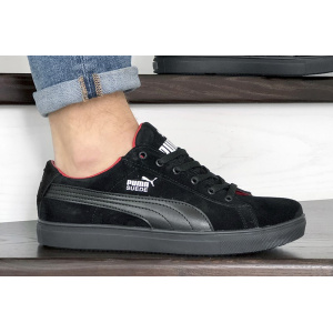 Мужские кроссовки Puma Suede черные