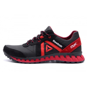 Мужские кроссовки Reebok черные с красным