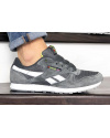 Мужские кроссовки Reebok Classic Leather серые
