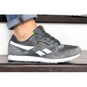 Мужские кроссовки Reebok Classic Leather серые