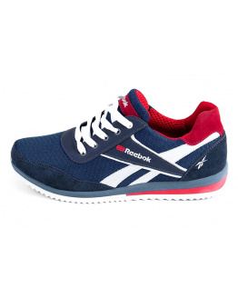 Мужские кроссовки Reebok темно-синие