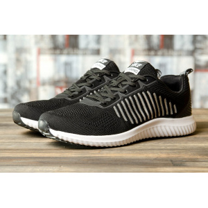 Мужские кроссовки Yike Running черые с белым