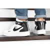 Купить Мужские высокие кроссовки Nike Air Force 1 '07 Mid Lv8 Utility белые с черынм