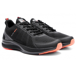 Мужские кроссовки BaaS Running System черные с оранжевым