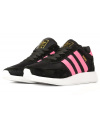 Жіночі кросівки Adidas Iniki Runner чорні з рожевим