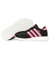 Купить Жіночі кросівки Adidas Iniki Runner чорні з рожевим