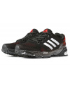 Женские кроссовки Adidas Marathon TR черные с белым и красным