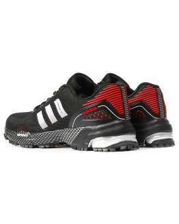 Жіночі кросівки Adidas Marathon TR чорні з білим и красным