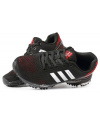 Купить Женские кроссовки Adidas Marathon TR черные с белым и красным