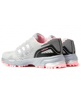Жіночі кросівки Adidas Marathon TR сірі з рожевим