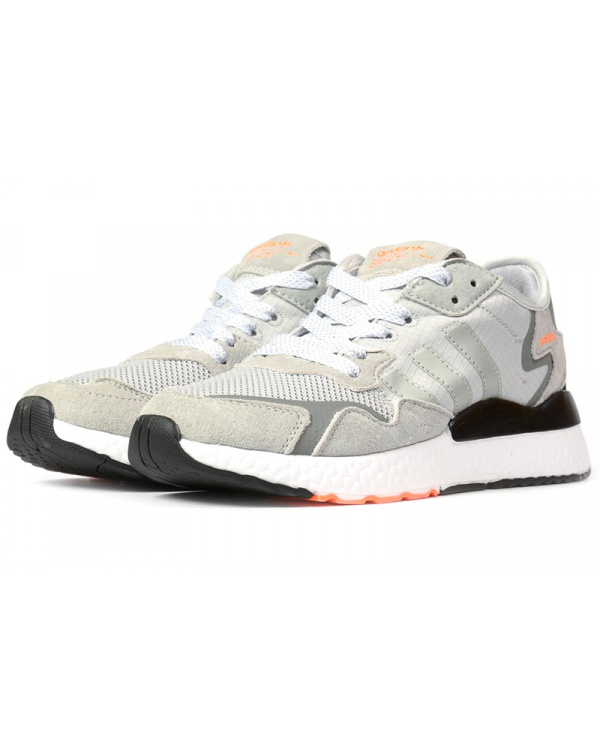 Женские кроссовки Adidas Nite Jogger BOOST светло-серые