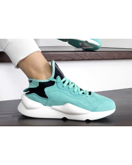 Жіночі кросівки Adidas Y-3 Kaiwa бірюзові
