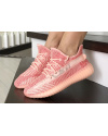 Купить Жіночі кросівки Adidas Yeezy Boost 350 V2 персиковые з червоним