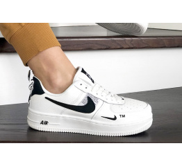 Женские кроссовки Nike Air Force 1 '07 Lv8 Utility белые с черным