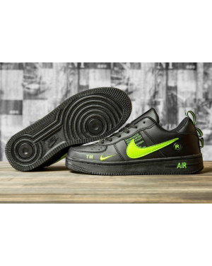 Жіночі кросівки Nike Air Force 1 '07 LV8 Utility чорні з зеленим