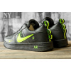 Купить Женские кроссовки Nike Air Force 1 '07 LV8 Utility черные с зеленым