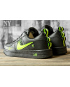 Купить Жіночі кросівки Nike Air Force 1 '07 LV8 Utility чорні з зеленим