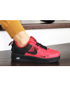 Жіночі кросівки Nike Air Force 1 '07 Lv8 Utility червоні з чорним