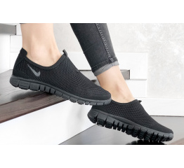 Женские кроссовки Nike Air Free Run 3.0 Slip-On ченые