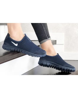 Жіночі кросівки Nike Air Free Run 3.0 Slip-On темно-сині