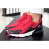 Купить Женские кроссовки Nike Air Max 270 красные с черным