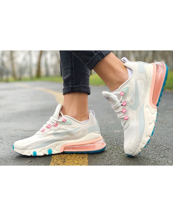 Жіночі кросівки Nike Air Max 270 React бежеві