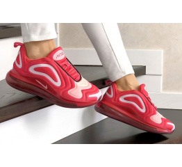 Купить Женские кроссовки Nike Air Max 720 красно-малиновые в Украине