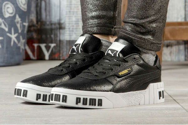 Женские кроссовки Puma Cali Remix Wn's черные