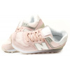 Купить Женские кроссовки New Balance 574 розовые с белым