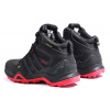 Купить Мужские ботинки на меху Adidas Terrex Fast R High GTX черные с красным