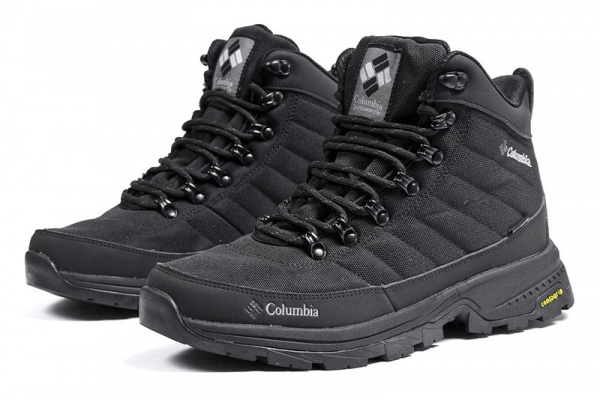 Мужские ботинки на меху Columbia черные