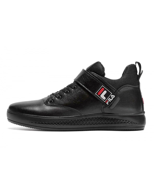 Мужские ботинки на меху Fila черные