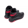 Купить Мужские ботинки на меху Jordan черные с красным