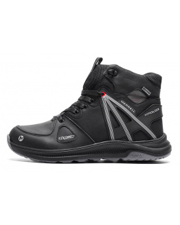Мужские ботинки на меху Merrell черные
