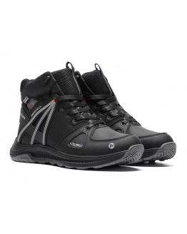 Мужские ботинки на меху Merrell черные