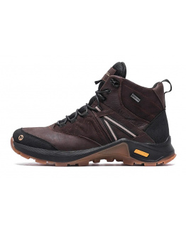 Мужские ботинки на меху Merrell коричневые