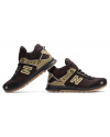 Купить Мужские ботинки на меху New Balance коричневые