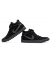 Купить Мужские ботинки на меху Nike Air Suede High черные