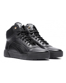 Мужские ботинки на меху Puma High черные
