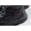Купить Мужские ботинки на меху Salomon Supercross черные с красным