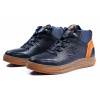 Мужские ботинки на меху TimberShoes Sensorflex темно-синие