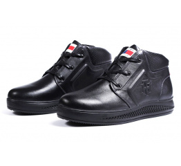 Мужские ботинки на меху Tommy Hilfiger Denim черные