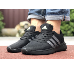 Мужские кроссовки Adidas черные с серым