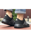 Купить Мужские кроссовки Adidas черные с серым