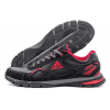 Купить Мужские кроссовки Adidas черые с красным (black-red)