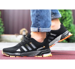 Купить Мужские кроссовки Adidas Marathon TR 26 черные с оранжевым
