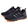 Мужские кроссовки Adidas Marathon TR 26 черные с оранжевым (black-orange)